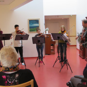 Flautukonsert eftir Vivaldi leikinn